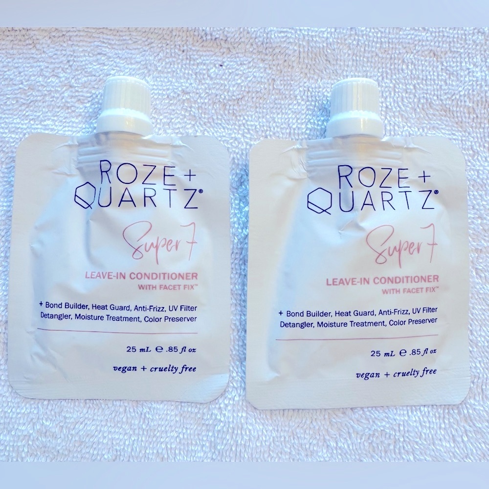 ROZE + QUARTZ Super 7 Leave-in Conditioner 25ml X 2 BRAND NEW/SEALED